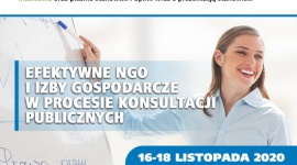 Bezpłatne szkolenie online dla NGO! RODO, prawo pracy, finanse, konsultacje BIZNES, Fundusze unijne - Wzmocnij pozycję swojej organizacji i uzupełnij wiedzę z zakresu RODO, konsultacji publicznych, pisania opinii i stanowisk, prawa pracy, prawa podatkowego i analizy finansowej.